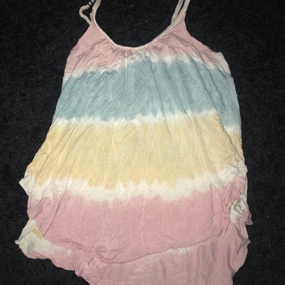 Obre tie dye tank top